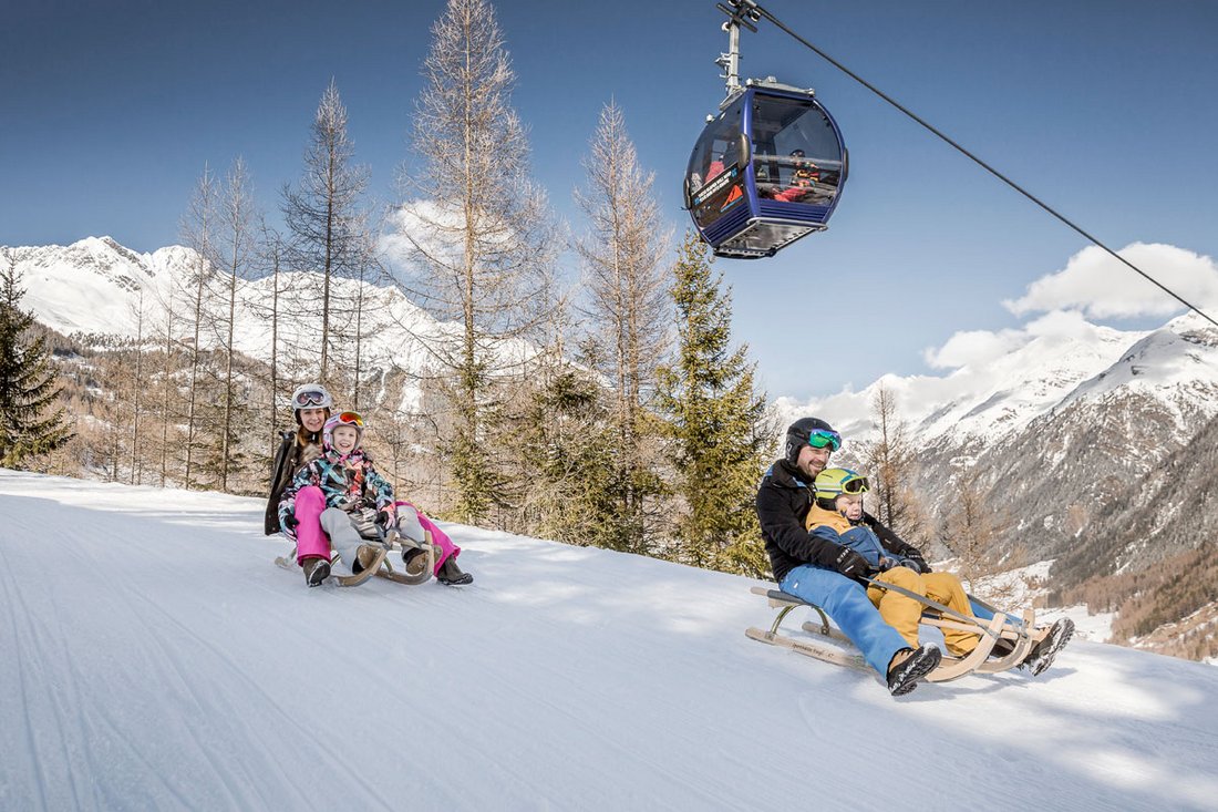 Rodelbahn in Sölden